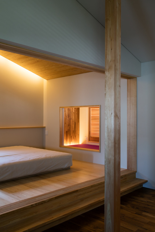 Свежая идея для дизайна: спальня в восточном стиле - отличное фото интерьера