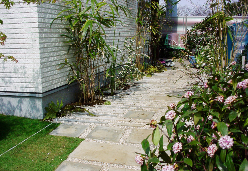 Design ideas for a modern landscaping in Tokyo.