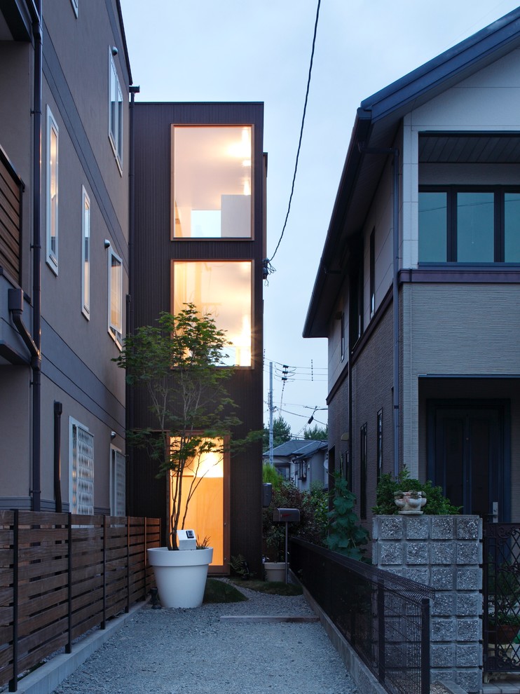 大阪にあるコンテンポラリースタイルのおしゃれな庭の写真