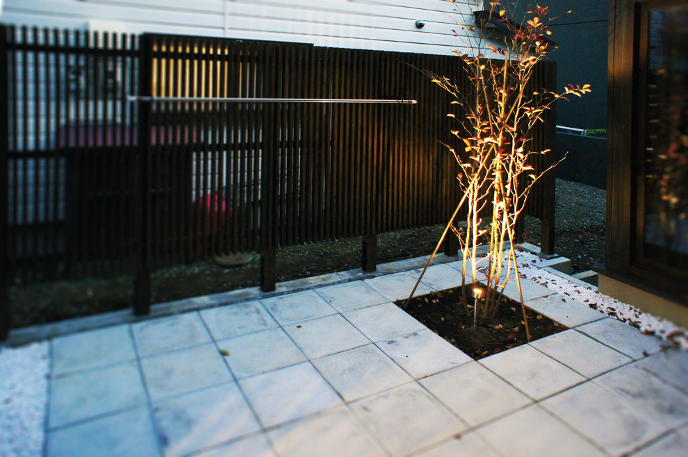 Aménagement d'un jardin asiatique.