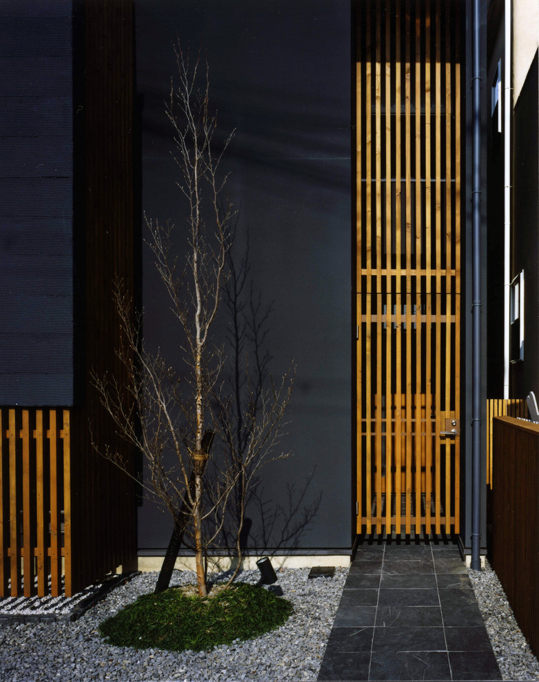 Inspiration for a modern garden in Kyoto.