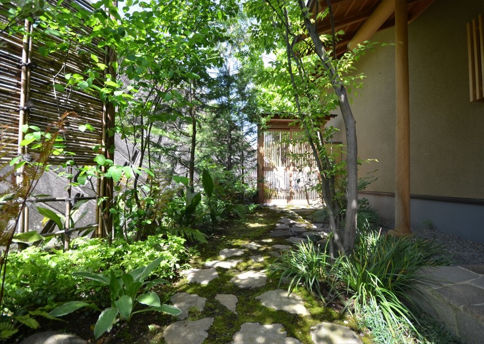 На фото: японский сад в восточном стиле