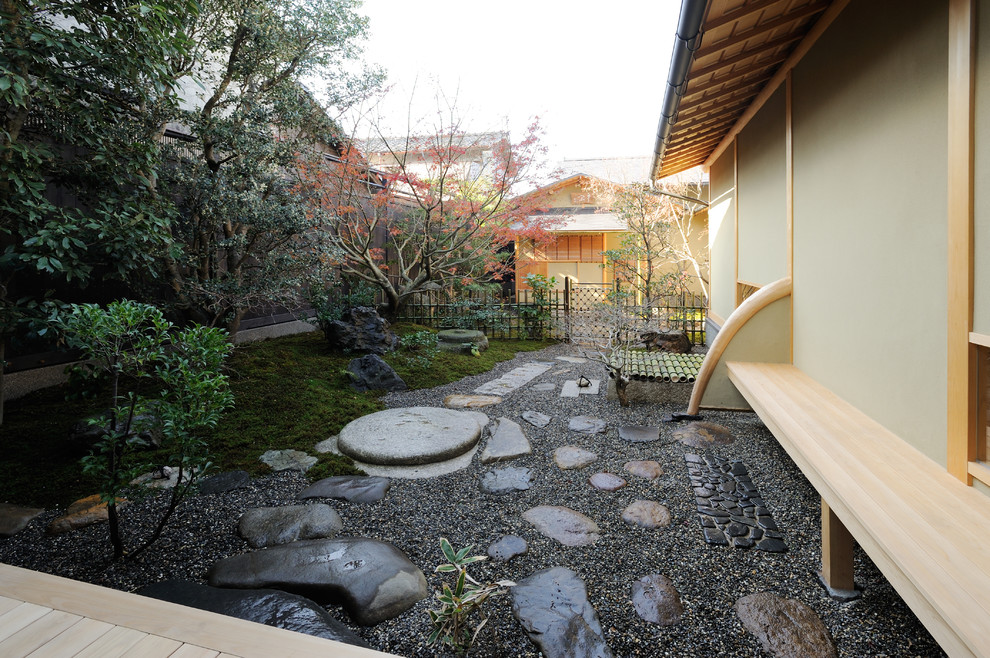 Photo of a world-inspired garden in Kyoto.