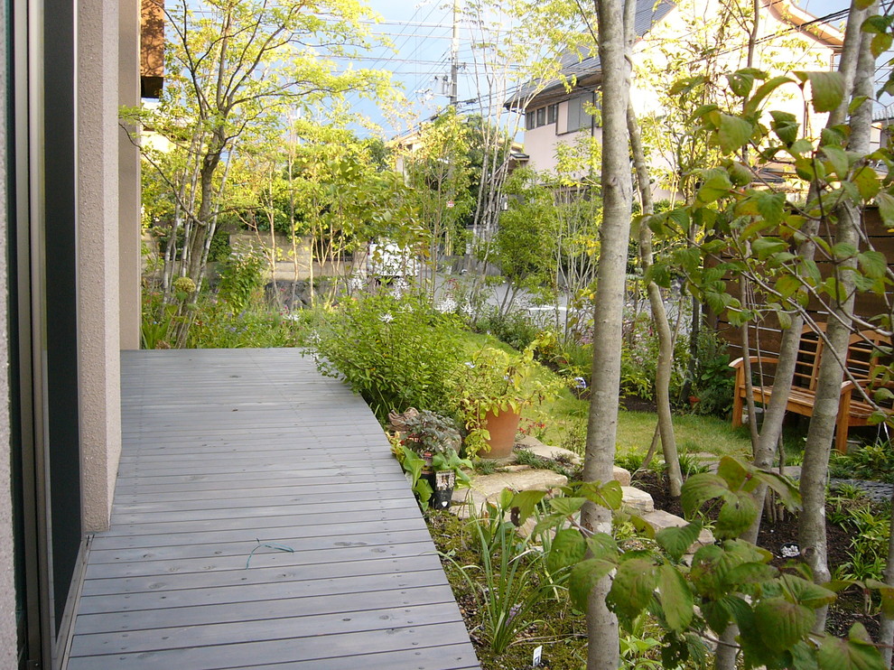 他の地域にあるアジアンスタイルのおしゃれな庭の写真