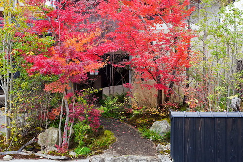 美しい紅葉を楽しむ家、50選！ | Houzz (ハウズ)