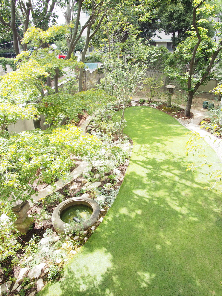 神戸にあるモダンスタイルのおしゃれな庭の写真