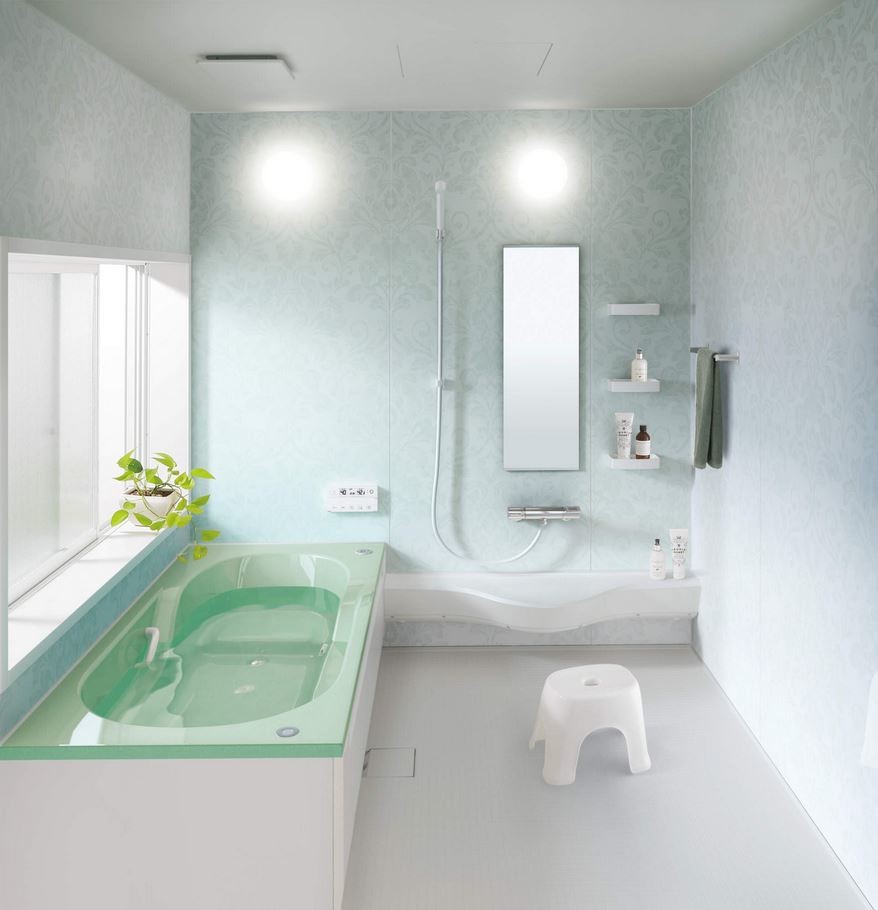 Immagine di una stanza da bagno contemporanea