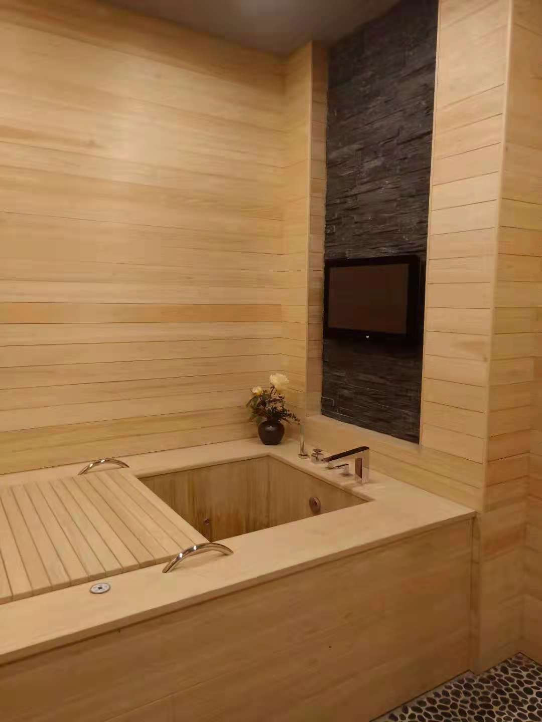 和風のおしゃれな檜風呂・バスルームの画像 75選 - 2023年11月 | Houzz