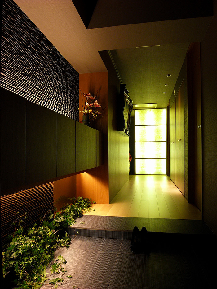 神戸にある北欧スタイルのおしゃれな玄関の写真