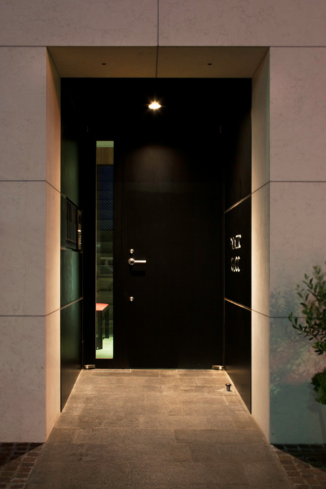 Entryway - modern entryway idea in Tokyo