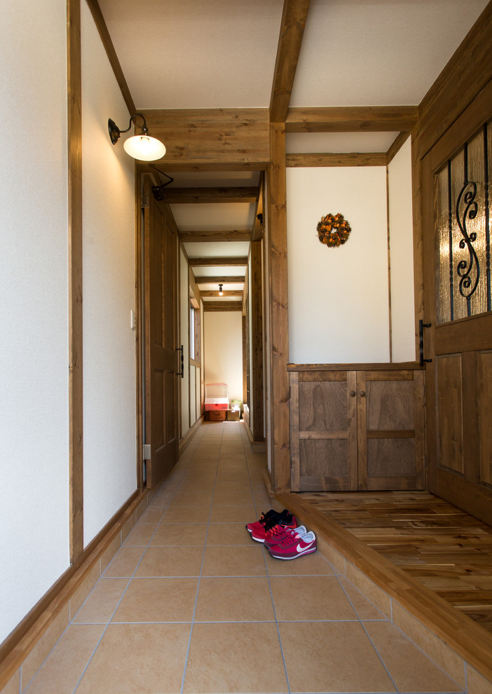 名古屋にあるおしゃれな玄関の写真