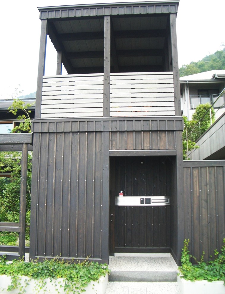 This is an example of a contemporary entrance in Other.