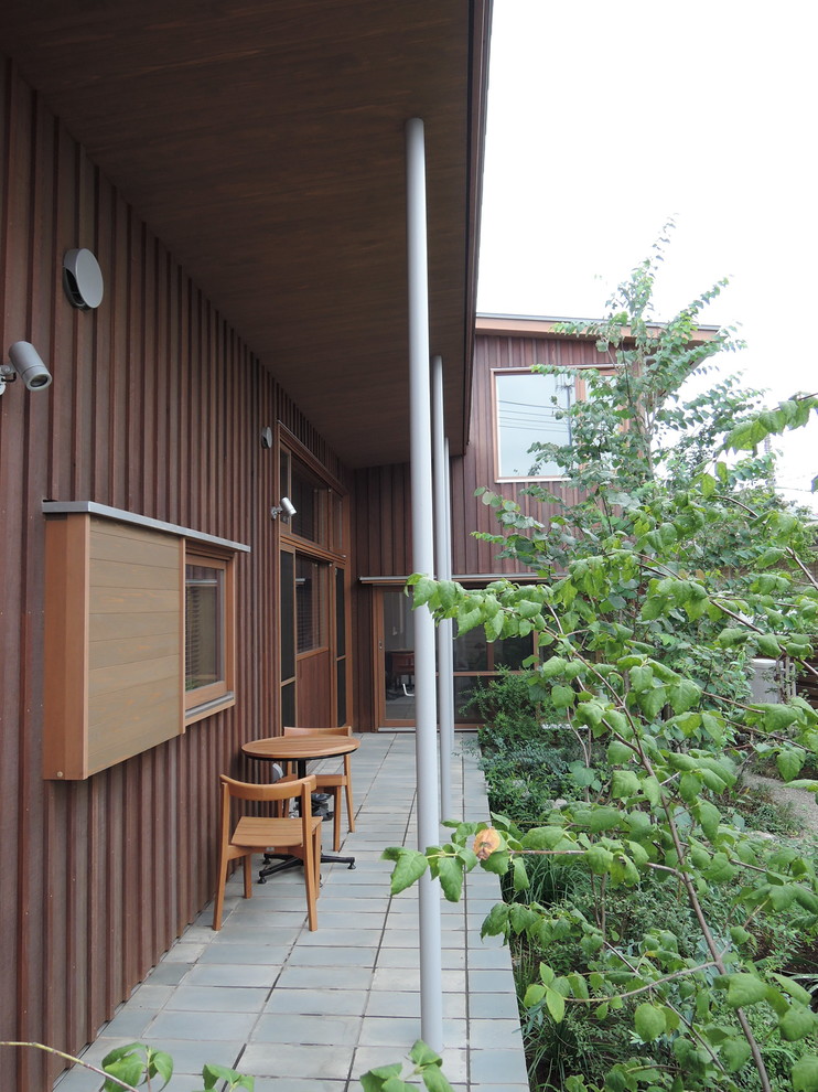 Idéer för en modern veranda