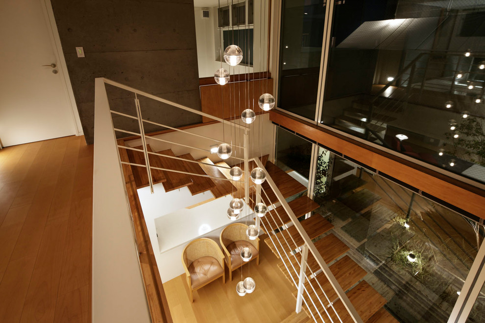 Inspiration for a modern staircase in Tokyo.
