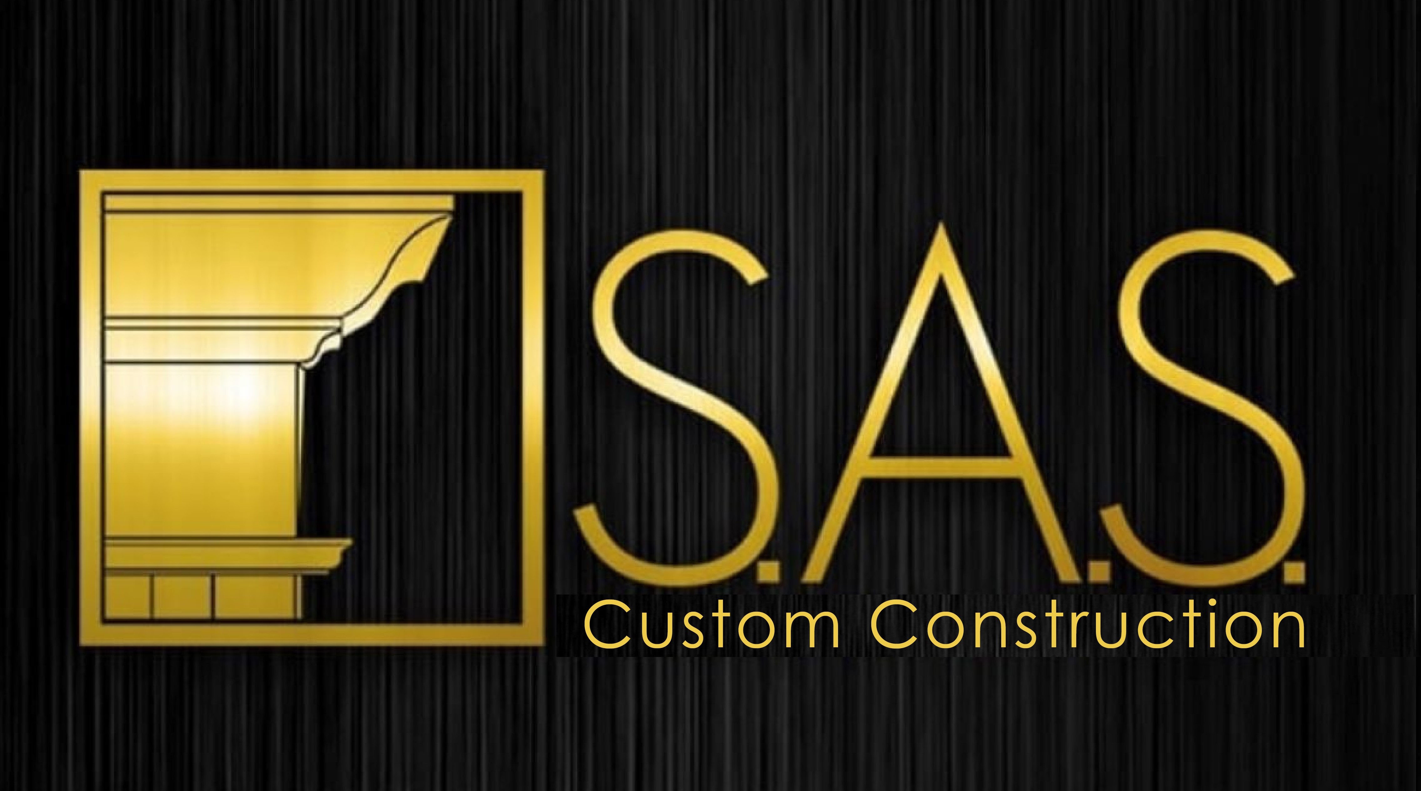 S.A.S Inc Custom Construction logo