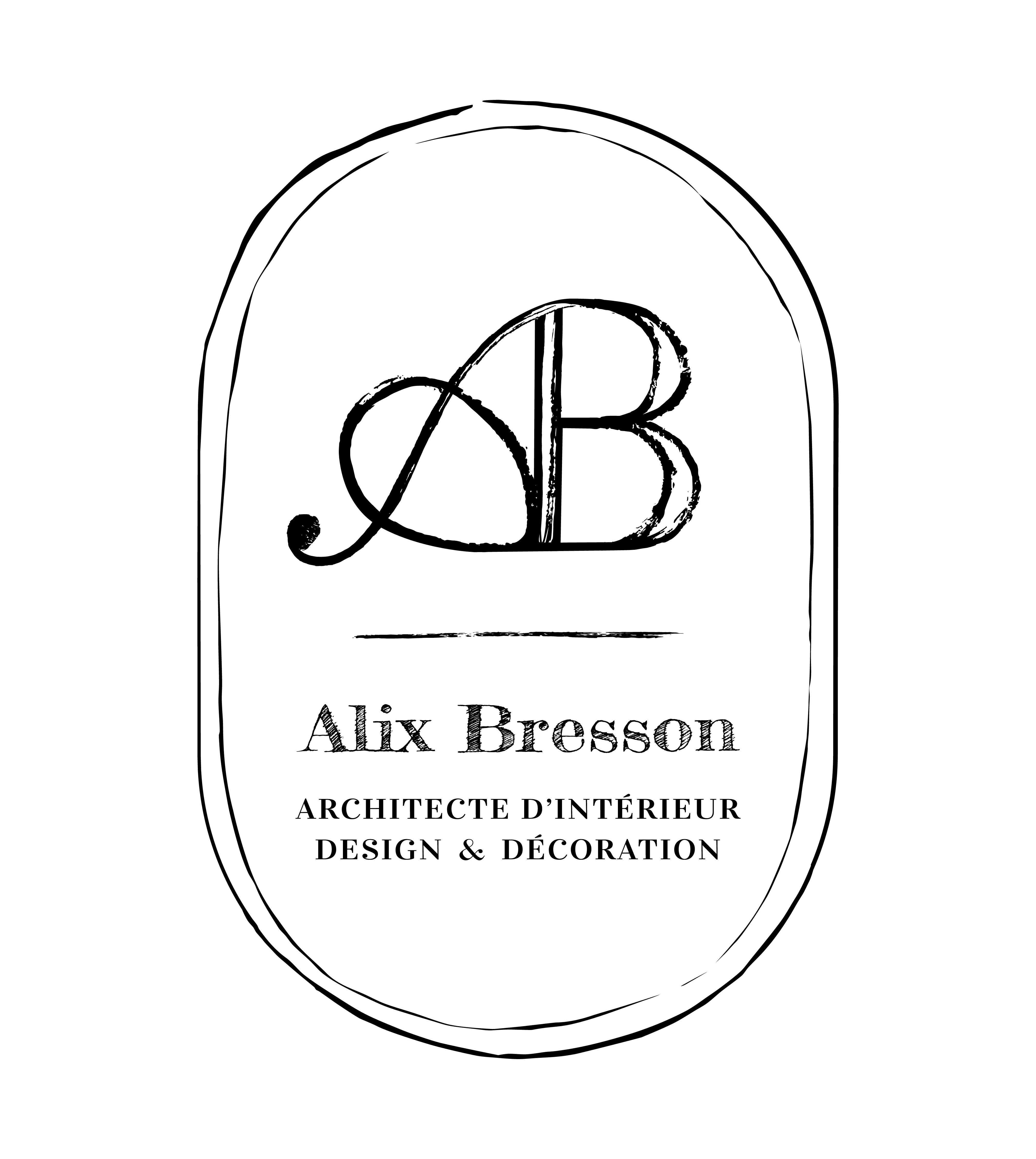 Logo Alix Bresson Architecture d'intérieur & Design