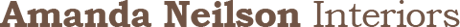 Amanda Neilson Interiors logo