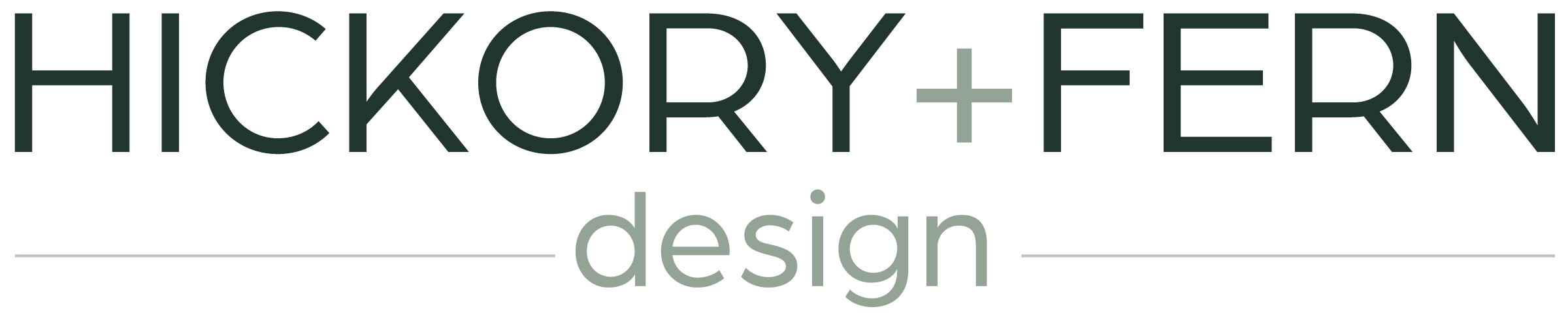 Hickory+Fern Design logo