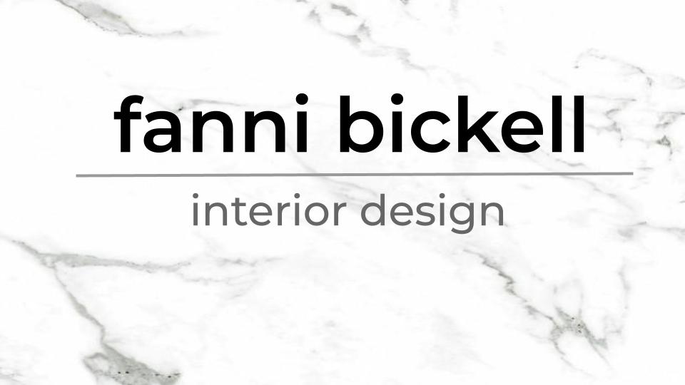 Fanni Bickell Design logo