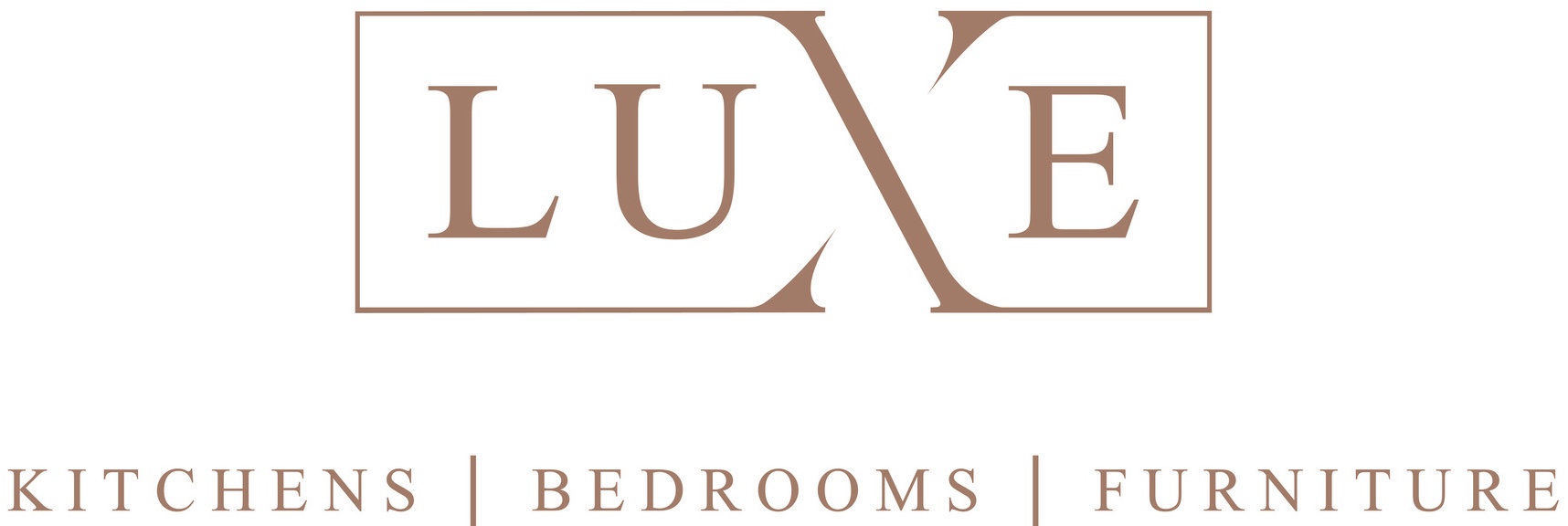Luxe Kitchen Designs logo – bespoke kitchen specialists in Leicester