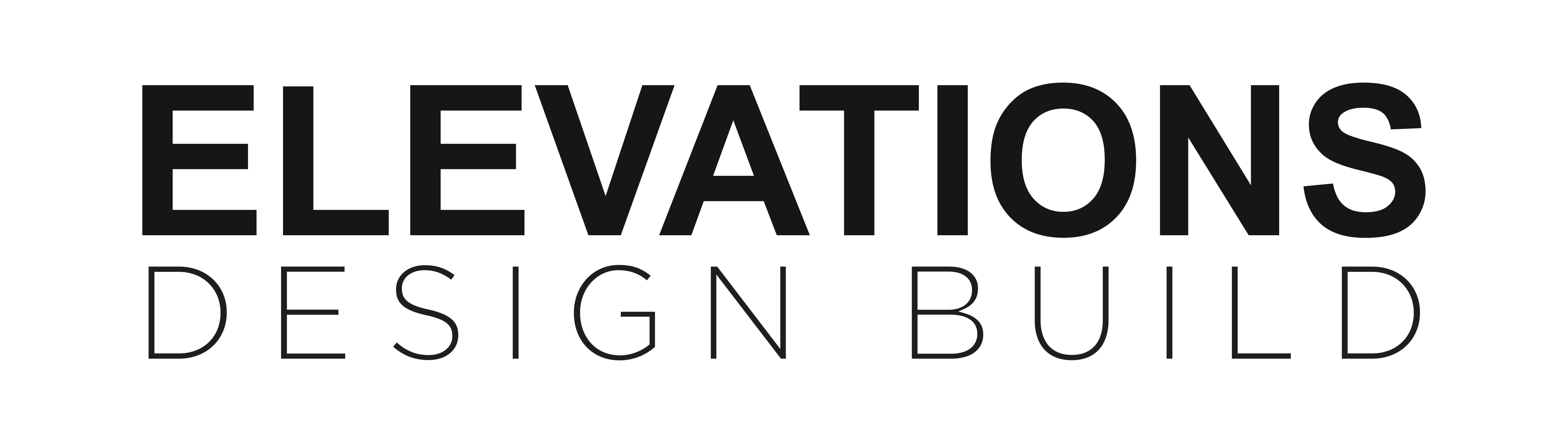Elevations Design Build Logo