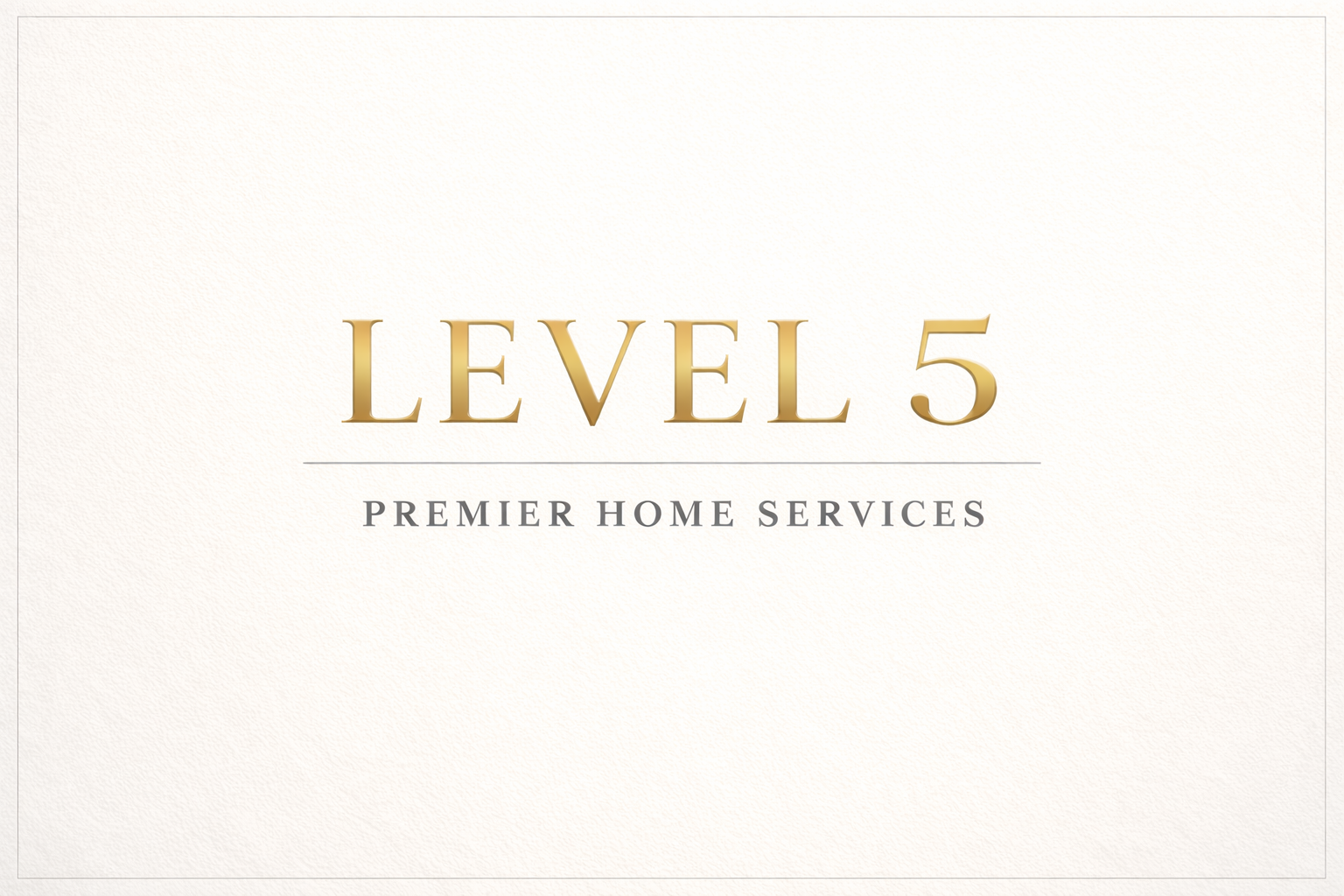 Level 5 Premier Home Services logo