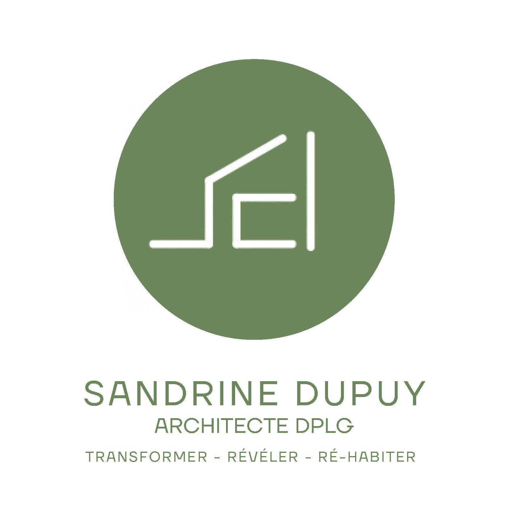 Logo Sandrine Dupuy architecte