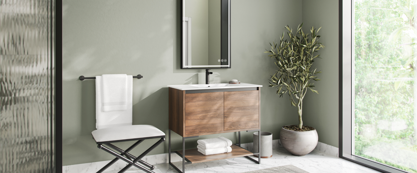 Shop curated collections to complete your bathroom makeover