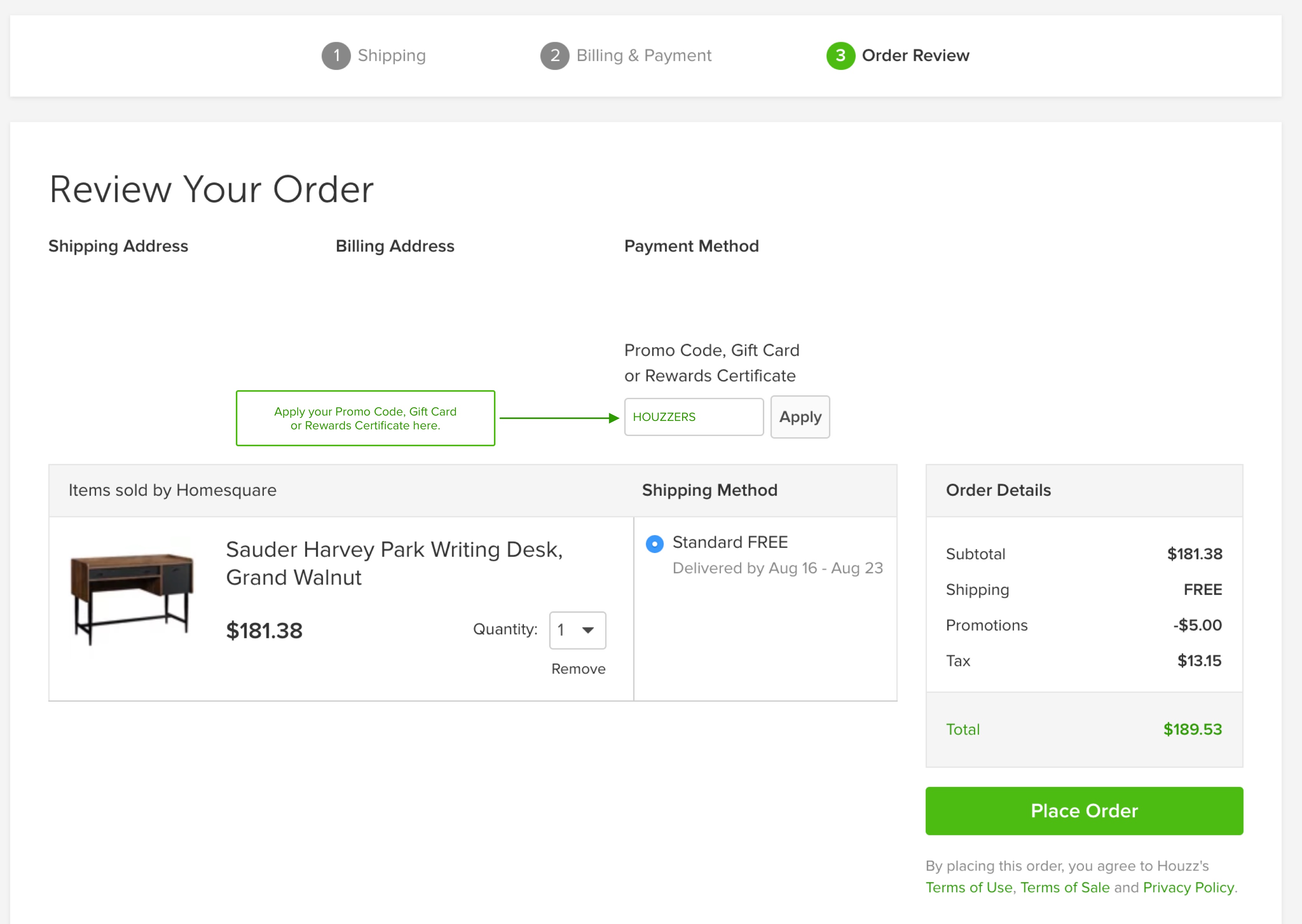 seamless coupon first order not working